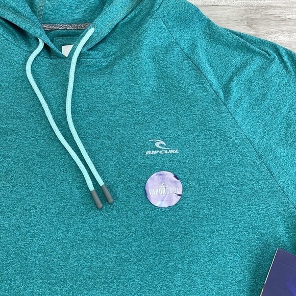 🔷🔹 RIP CURL FUSION VAPOR COOL HOODIE - Picture 8 of 12